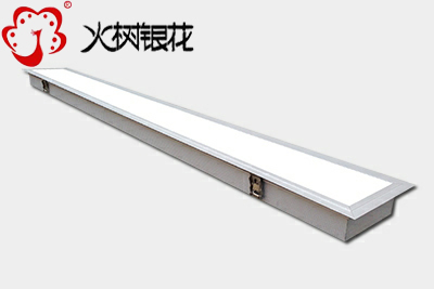 廣東辦公照明廠家火樹銀花嵌入式平板燈led直發(fā)光面板燈300x1200