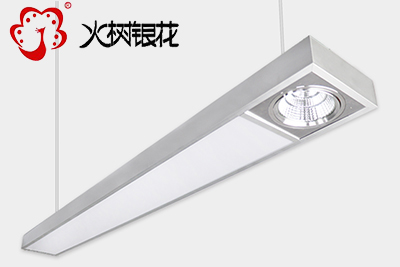 火樹銀花照明商超工程線條燈led單聚光長(zhǎng)條燈led吊線燈 
