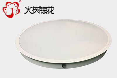 火樹(shù)銀花專業(yè)面板燈廠家大型嵌入式彈簧扣入直發(fā)光led圓形面板燈 Φ600-1200
